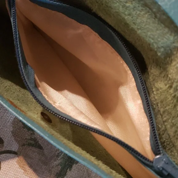 MUNDI Nappa Leather Clutch - Vintage - Picture 8 of 10